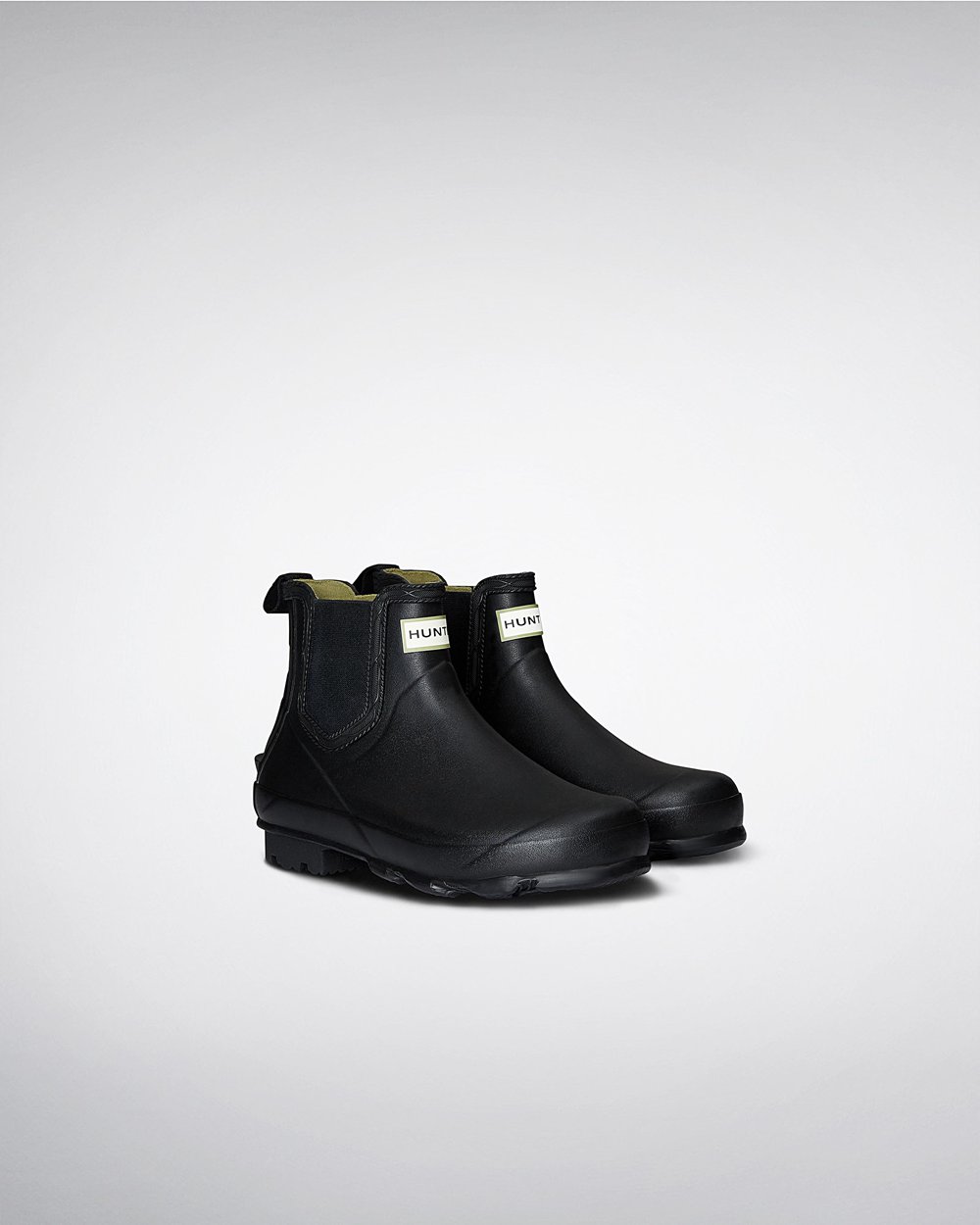 Hunter Norris Field Chelsea Boots - Online Mens Black - TYDPVM295